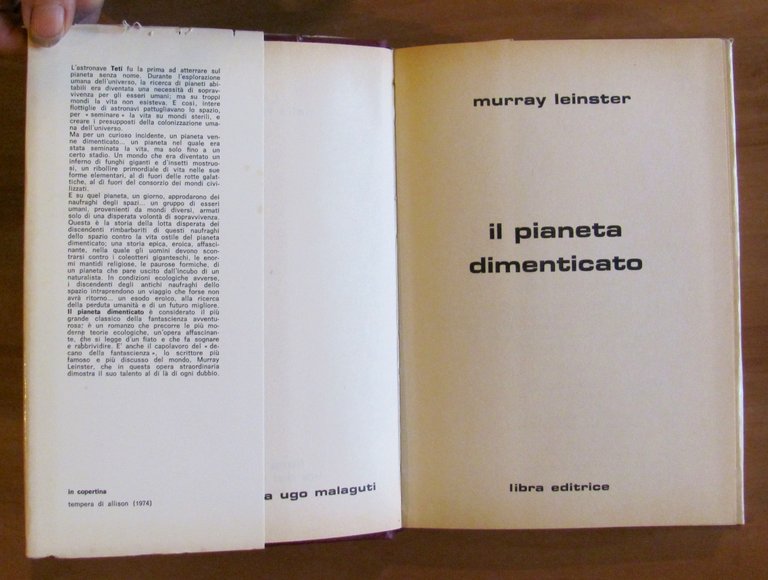IL PIANETA DIMENTICATO - Classici della Fantascienza, I ed. 1975 | Immagine Gallery 2