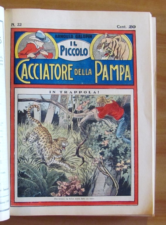 IL PICCOLO CACCIATORE DELLA PAMPA - Sonzogno, 1929