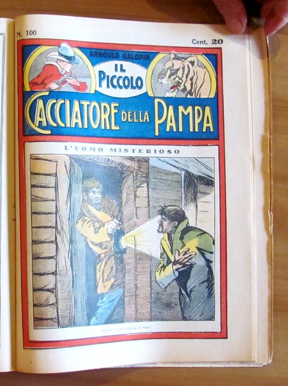IL PICCOLO CACCIATORE DELLA PAMPA - Sonzogno, 1929