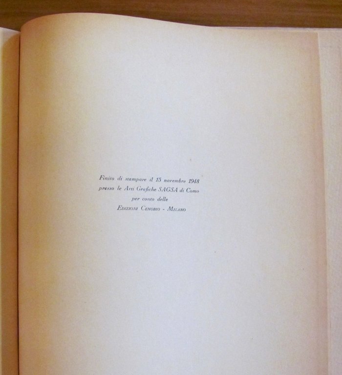 IL PICCOLO MONDO - Fiabe, 1948 ill. BALDO