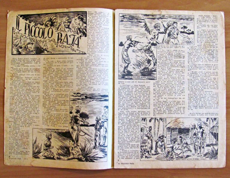 IL PICCOLO RAJA' - Collana AVVENTURE SENSAZIONALI