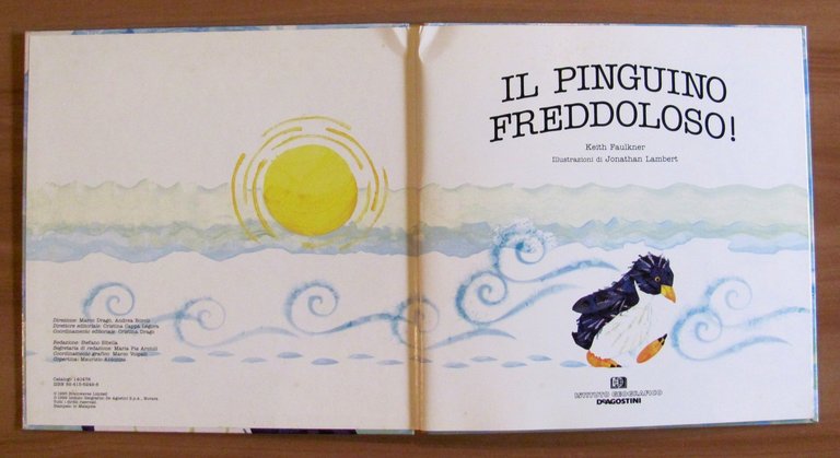 IL PINGUINO FREDDOLOSO, 1999 - Libro Pop-Up di LAMBERT