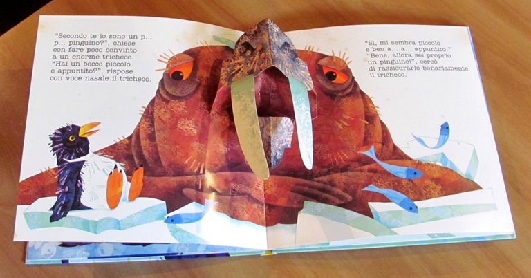 IL PINGUINO FREDDOLOSO, 1999 - Libro Pop-Up di LAMBERT