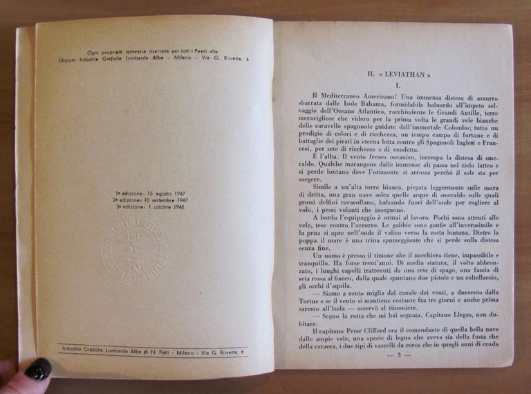 IL PIRATA DEL MAR DEI CARAIBI
