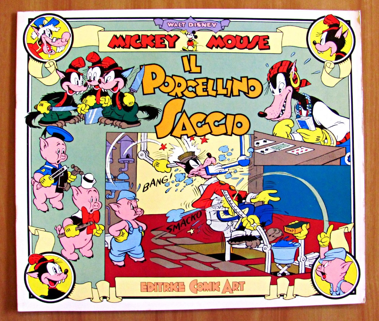 IL PORCELLINO SAGGIO - COMIC ART