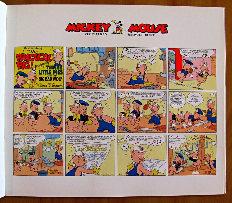 IL PORCELLINO SAGGIO - COMIC ART