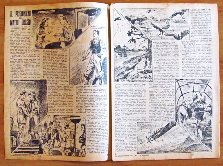 IL PRIGIONIERO DEL MATTO GROSSO - Collana AVVENTURE SENSAZIONALI N.8