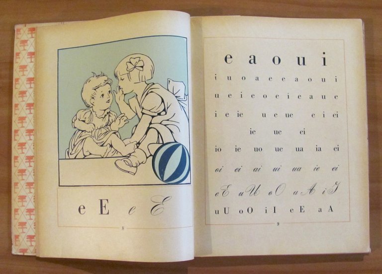 IL PRIMO LIBRO DEL BAMBINO ITALIANO, 1938 - ill. PINOCHI