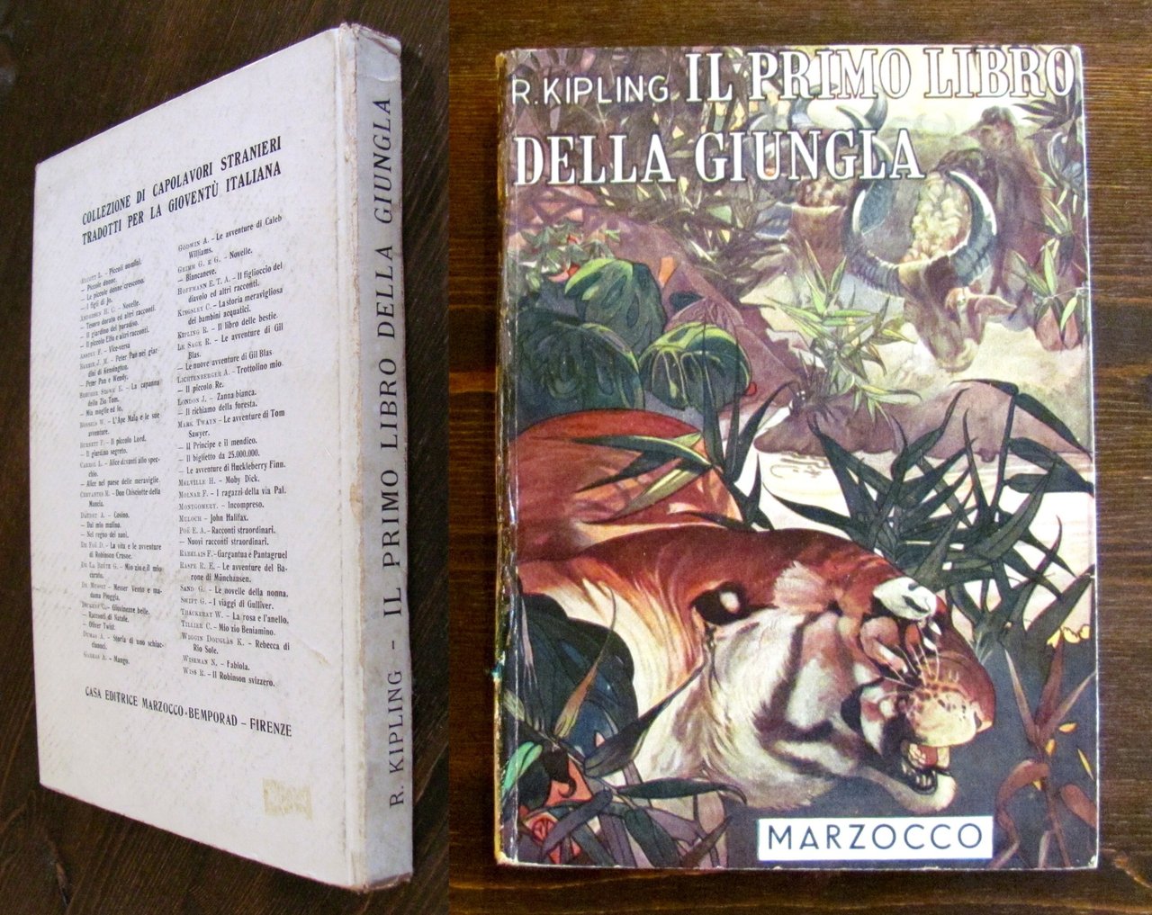 IL PRIMO LIBRO DELLA GIUNGLA, 1950 - ill. DETMOLD