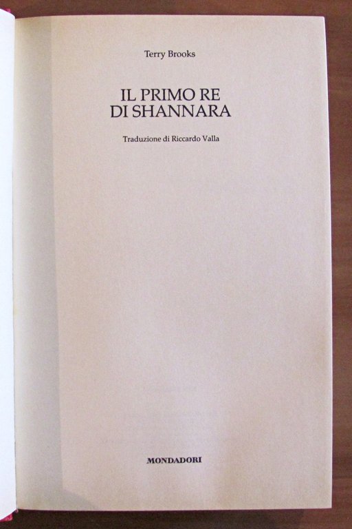 IL PRIMO RE DI SHANNARA - Collana Omnibus