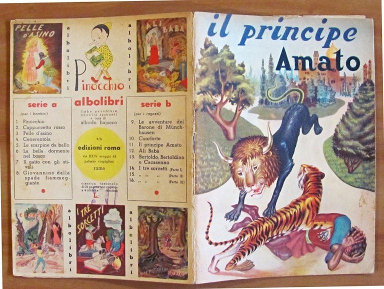 IL PRINCIPE AMATO - LA BURRASCA - Coll. Albolibri, Fiabe, …