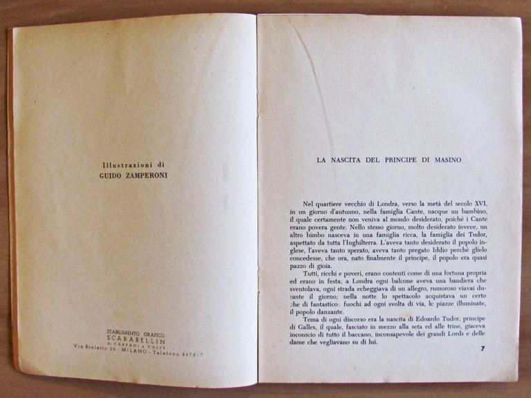 IL PRINCIPE E IL POVERO - Collana FIORDALISO - ill. …