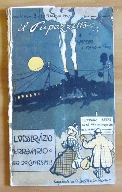 IL PUPAZZETTO di YAMBO - Anno V - N.3 del 21 Febbraio, 1907