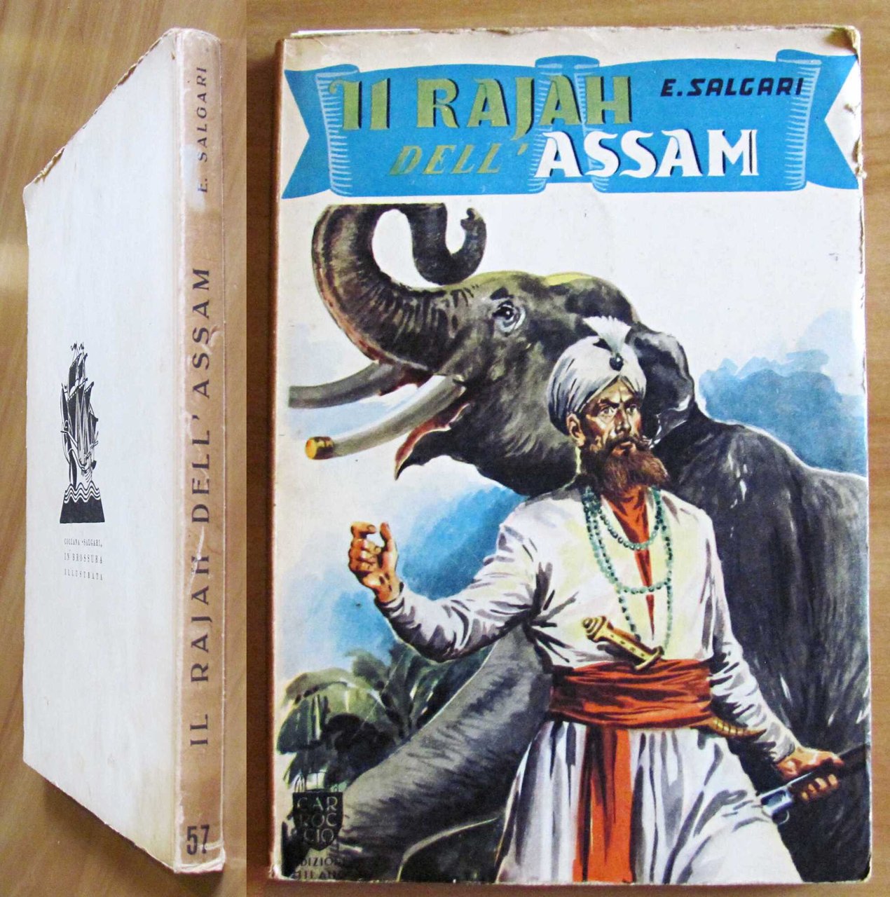 IL RAJAH DELL'ASSAM - Collana Salgari, 1951 | Immagine principale