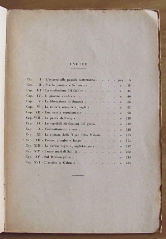 IL RAJAH DELL'ASSAM - Collana Salgari, 1951 | Immagine Gallery 9