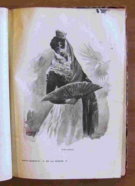 IL RE DELL'OCEANO - Avventure di Mare, 1904 ill. MINARDI