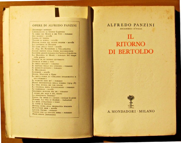 IL RITORNO DI BERTOLDO
