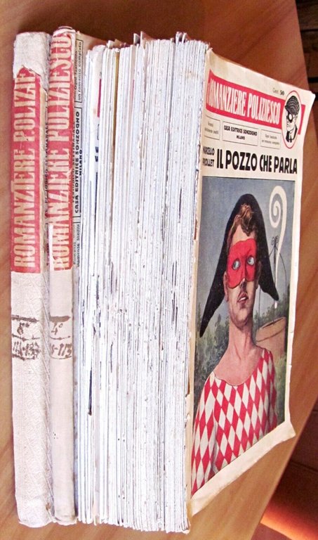 IL ROMANZIERE POLIZIESCO, 1921 - Opera COMPLETA in 134 Fascicoli …