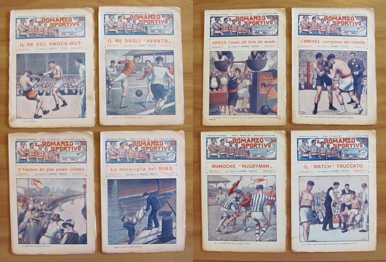 IL ROMANZO SPORTIVO - Fascicoli 1/20 Completo - Ed. Nerbini, …