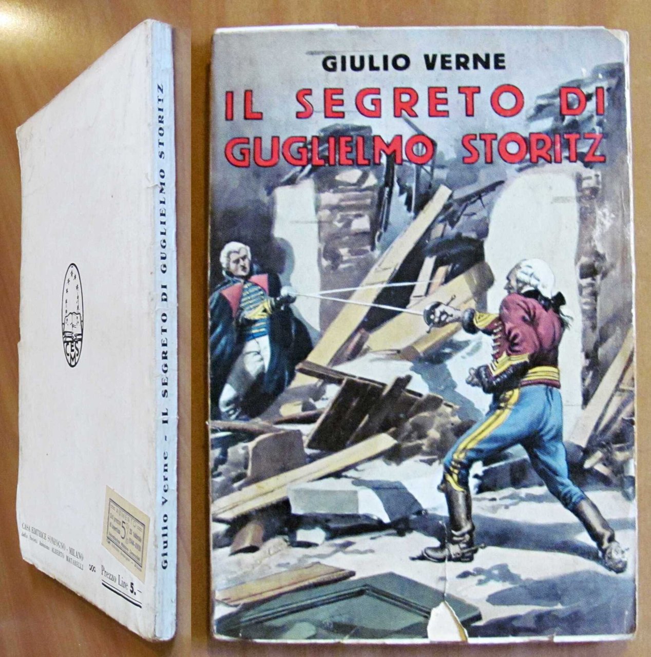 IL SEGRETO DI GUGLIEMO STORITZ, 1932 - ill. ROUX | Immagine principale