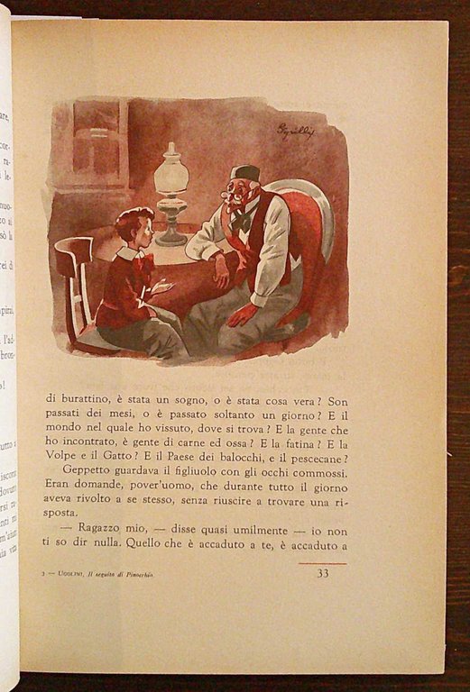 IL SEGUITO DI PINOCCHIO, 1946 - ill. SGRILLI