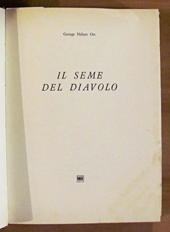 IL SEME DEL DIAVOLO, I ed. 1971