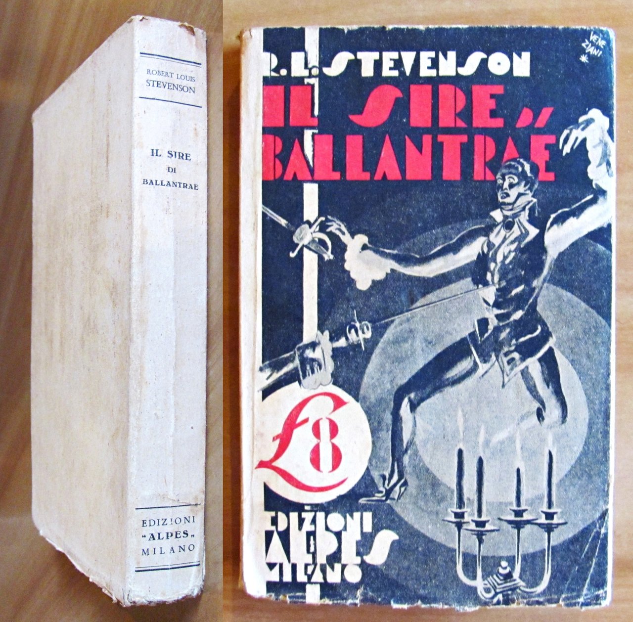 IL SIRE DI BALLANTRAE, 1929 - cop. di VENEZIANI