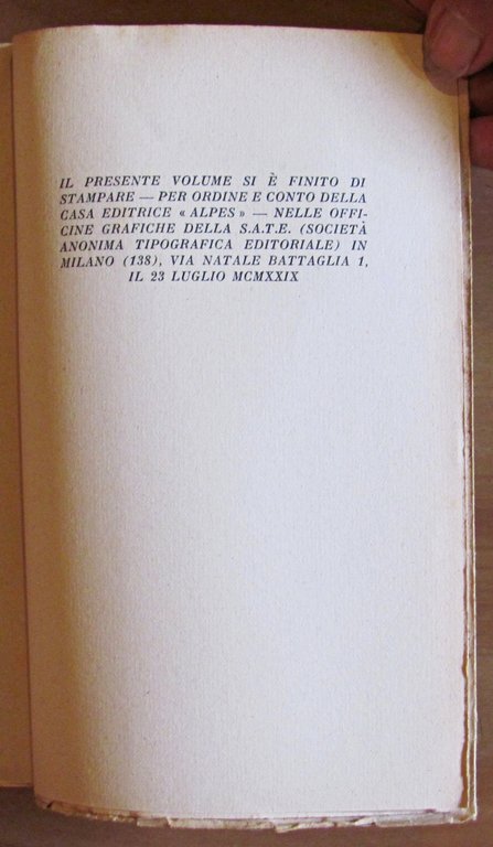 IL SIRE DI BALLANTRAE, 1929 - cop. di VENEZIANI