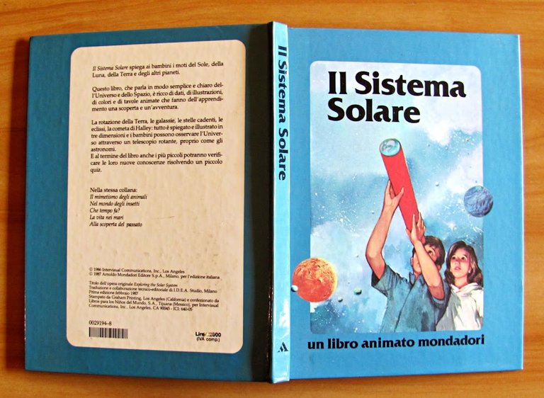 IL SISTEMA SOLARE - Collana Un Libro Animato Mondadori - …