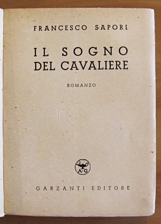 IL SOGNO DEL CAVALIERE