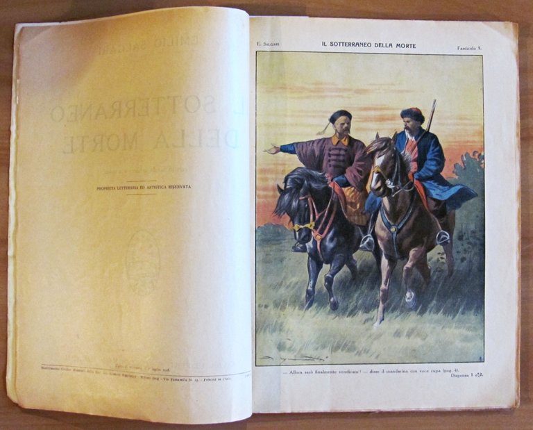 IL SOTTERRANEO DELLA MORTE - Bibl. Romantica Illustrata, 1928
