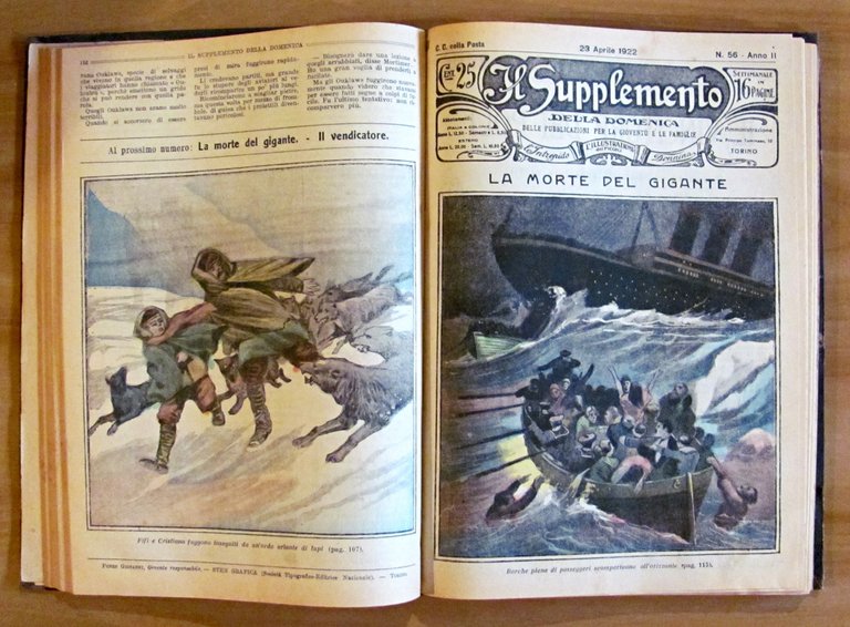 IL SUPPLEMENTO DELLA DOMENICA, 1922 - Anno II dal N.49 …