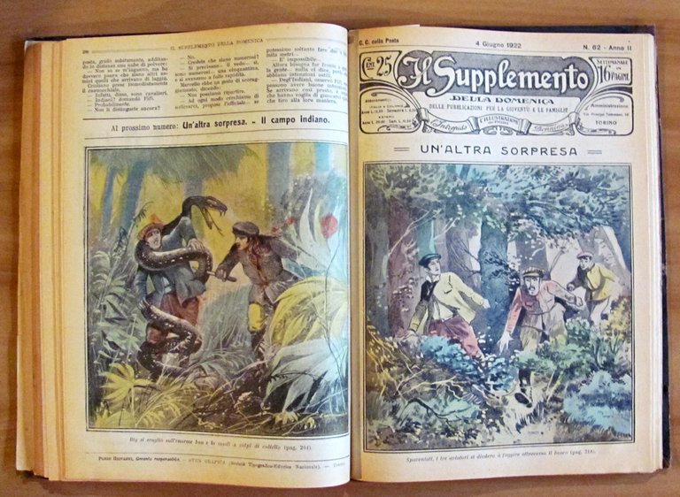 IL SUPPLEMENTO DELLA DOMENICA, 1922 - Anno II dal N.49 …