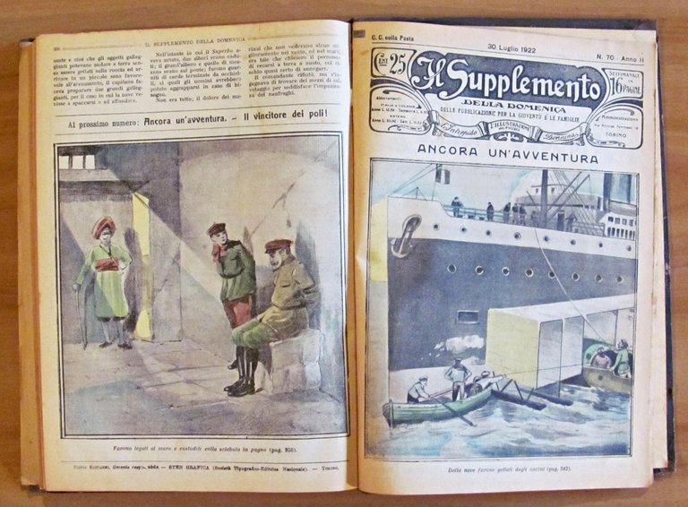 IL SUPPLEMENTO DELLA DOMENICA, 1922 - Anno II dal N.49 …