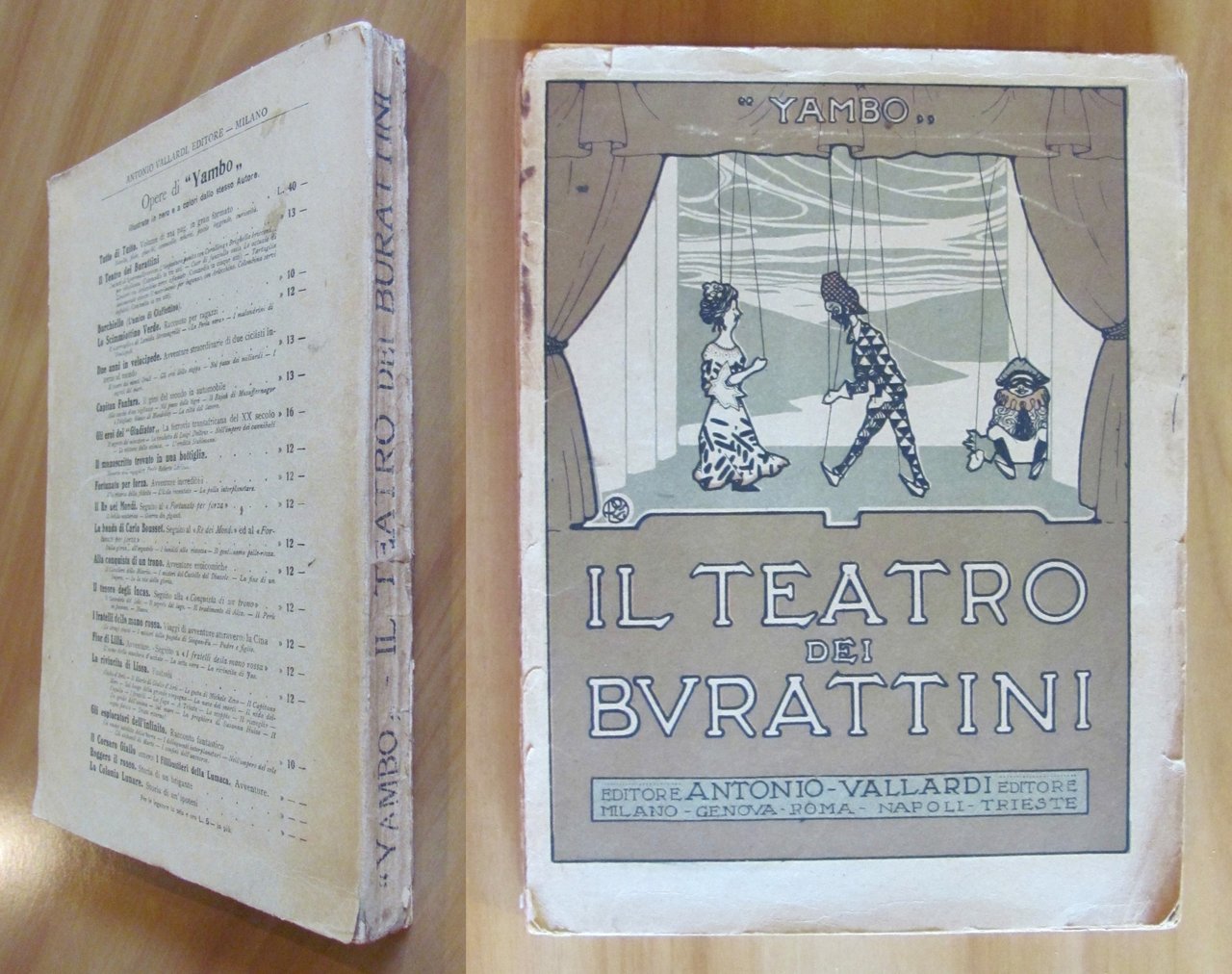 IL TEATRO DEI BURATTINI, 1928 - ill. YAMBO