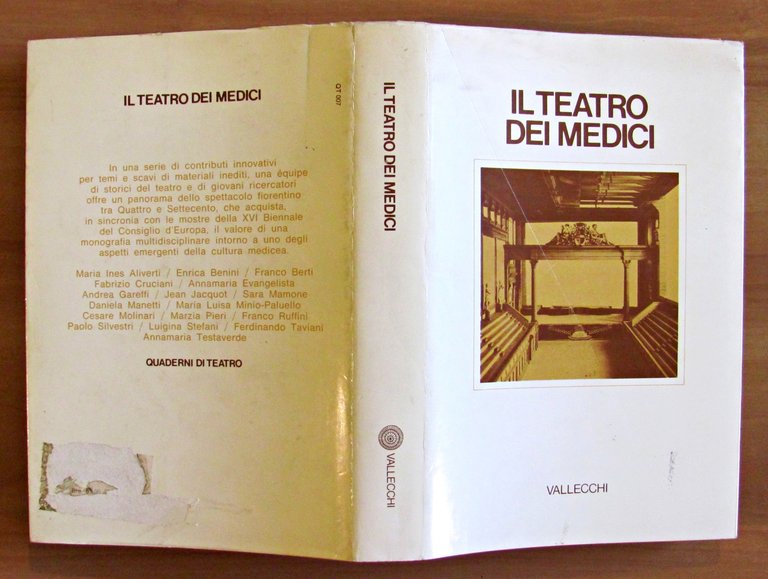 IL TEATRO DEI MEDICI - Collana QUADERNI DI TEATRO, N.7/1980