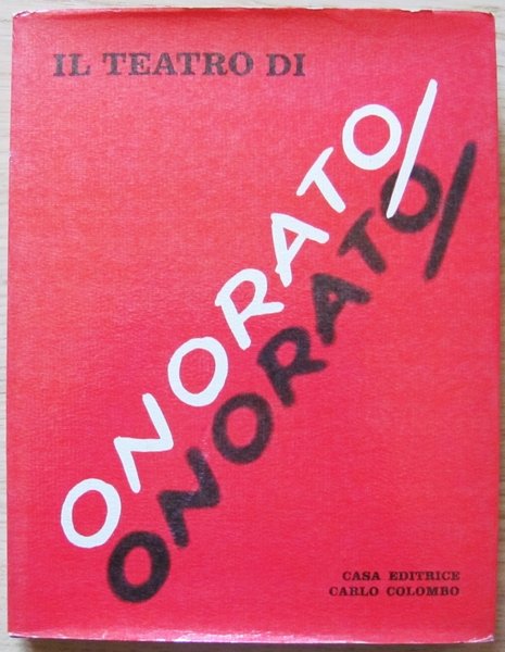 IL TEATRO DI ONORATO, 1971