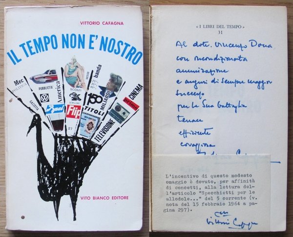 IL TEMPO NON E' NOSTRO - Autografato