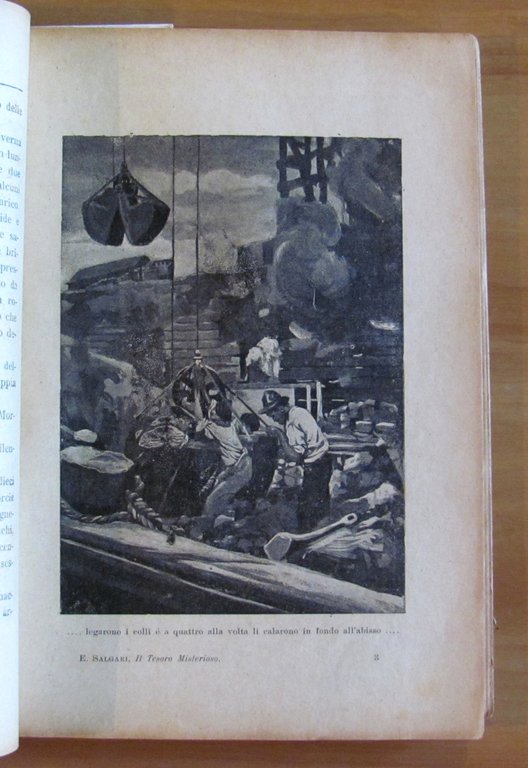 IL TESORO MISTERIOSO, 1922 - illustrato