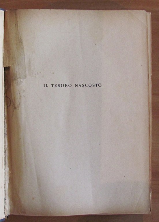 IL TESORO NASCOSTO, 1942 - Illustrato