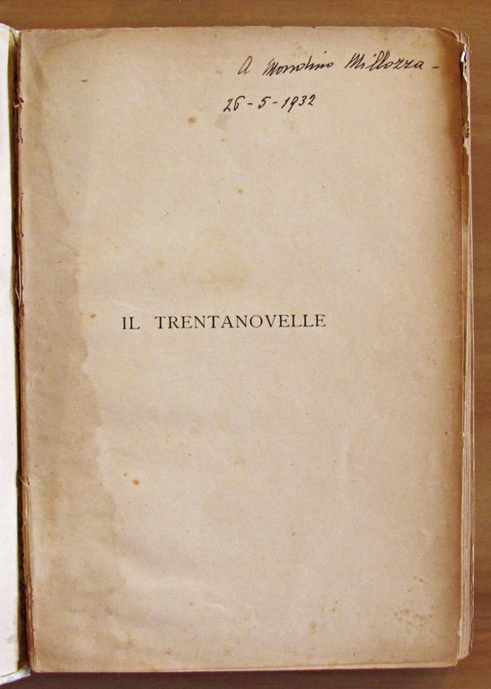IL TRENTANOVELLE