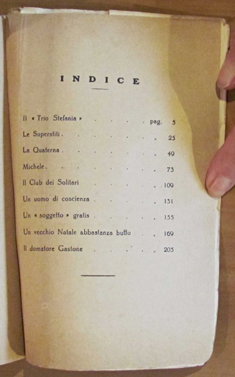 IL TRIO STEFANIA, 1919