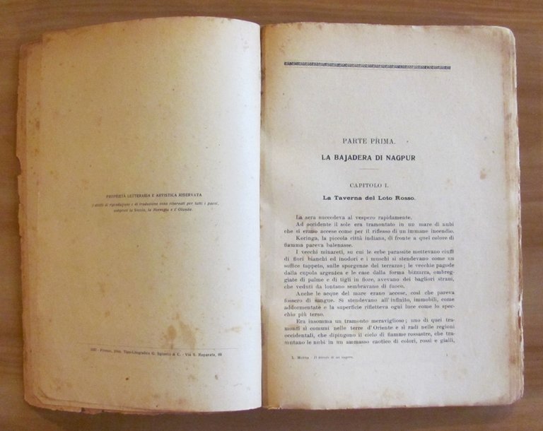 IL TRIONFO DI UN IMPERO, I edizione 1922