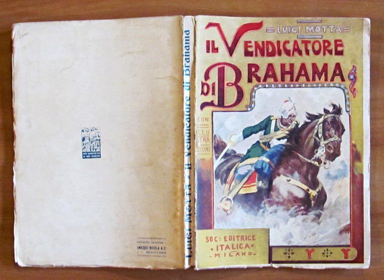 IL VENDICATORE DI BRAHAMA - I ed. 1923 - ill. …