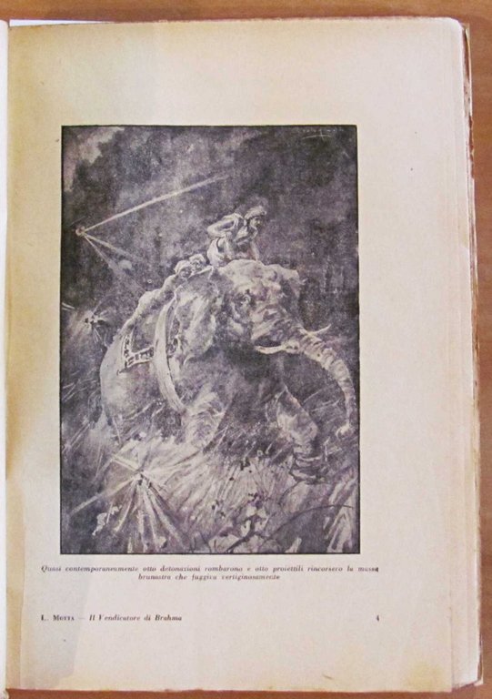 IL VENDICATORE DI BRAHAMA, anni '20 - ill. D'AMATO