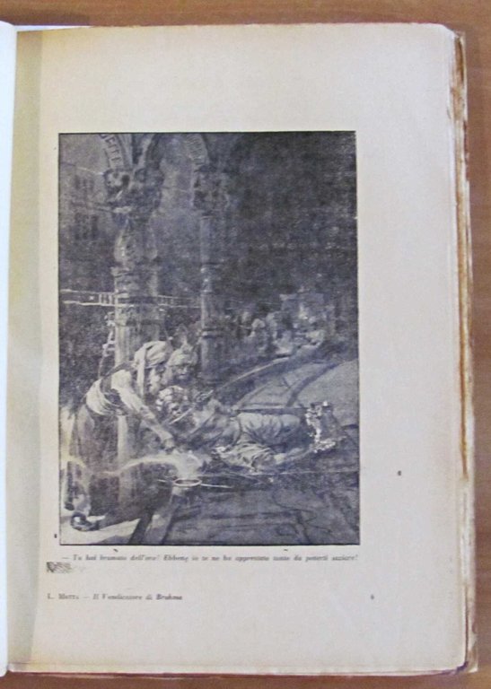 IL VENDICATORE DI BRAHAMA, anni '20 - ill. D'AMATO