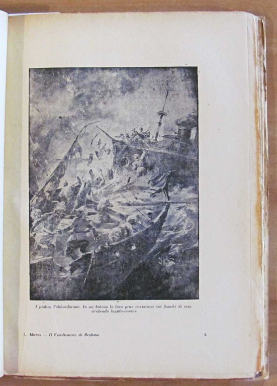 IL VENDICATORE DI BRAHAMA, anni '20 - ill. D'AMATO