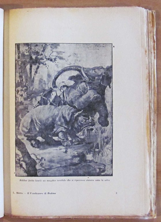 IL VENDICATORE DI BRAHAMA, anni '20 - ill. D'AMATO