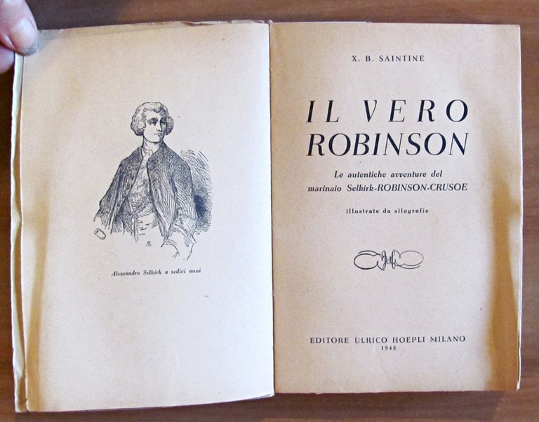 IL VERO ROBINSON - Le autentiche avventure del marinaio Selkirk …