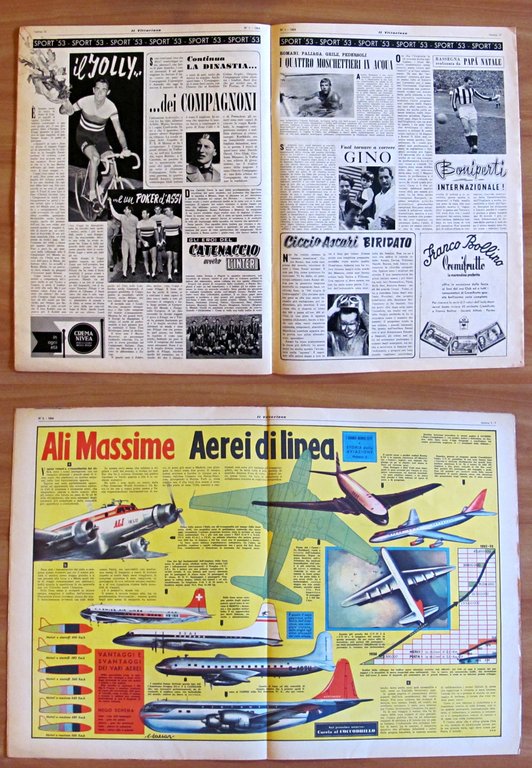 IL VITTORIOSO - Anno XVIII N.1/52 - ANNATA COMPLETA 1954 …